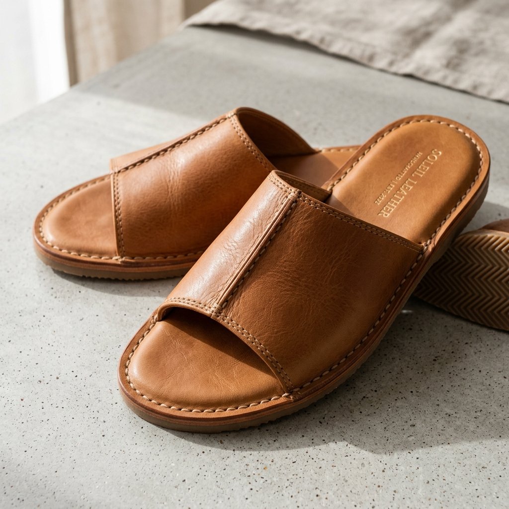 Handcrafted KANASA footwear detail